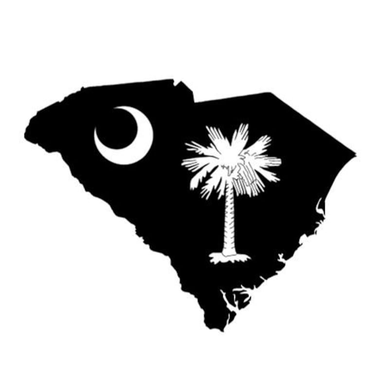 South Carolina Decal - Etsy
