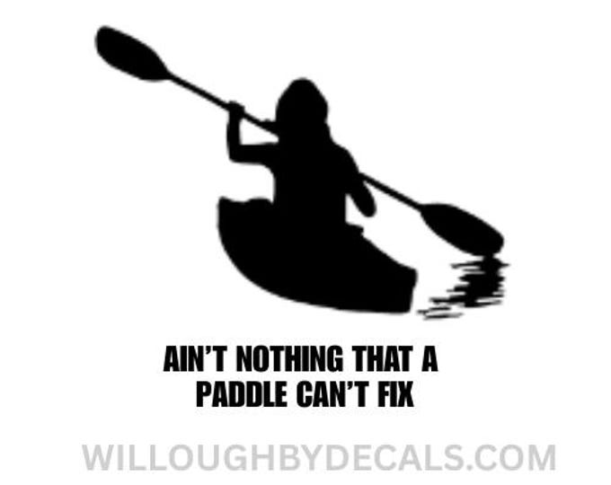 Kayak Vinyl Decal Sticker