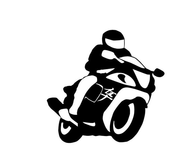 Motorcycle  Vinyl Decal Sticker