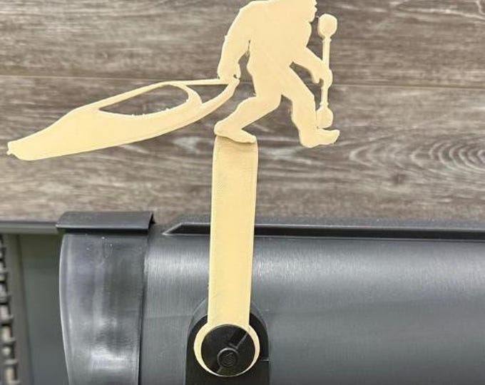 Bigfoot Kayak Mail Box flag