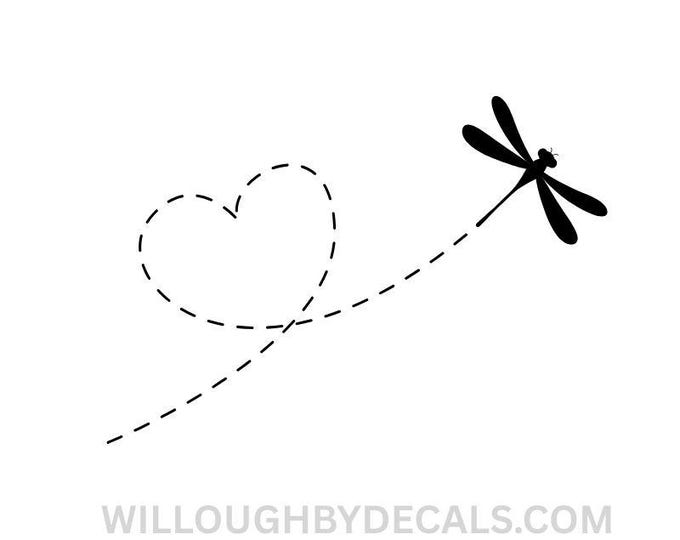 Dragonfly Vinyl Decal Sticker