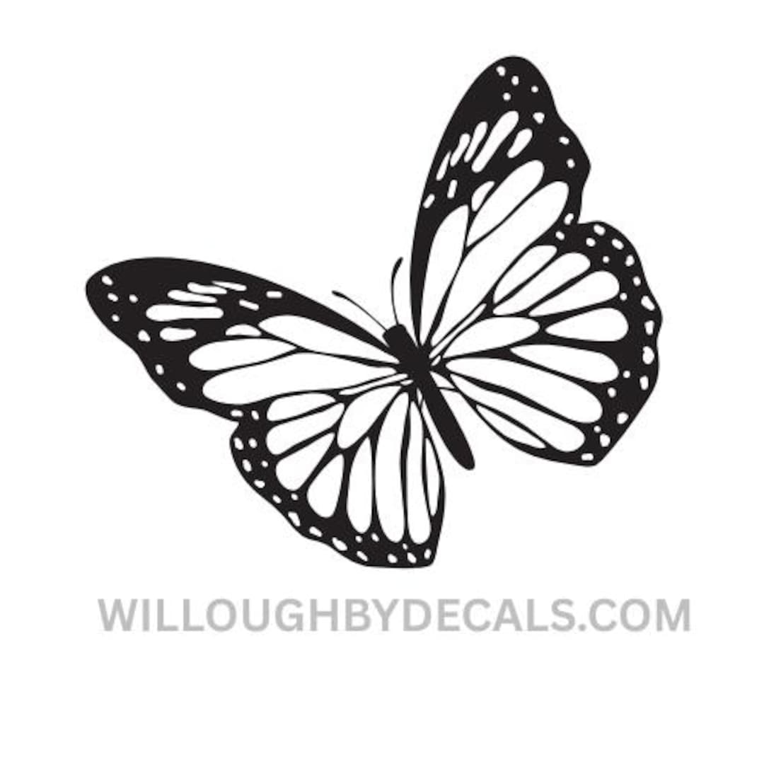 Butterfly Vinyl Decal Sticker - Etsy