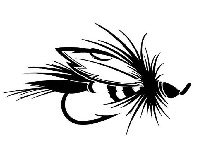 Fly Fishing Vinyl Decal