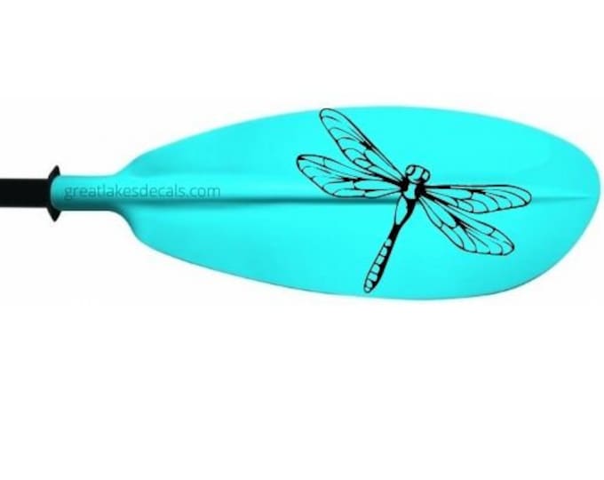 Kayak Dragonfly Vinyl Decal Sticker