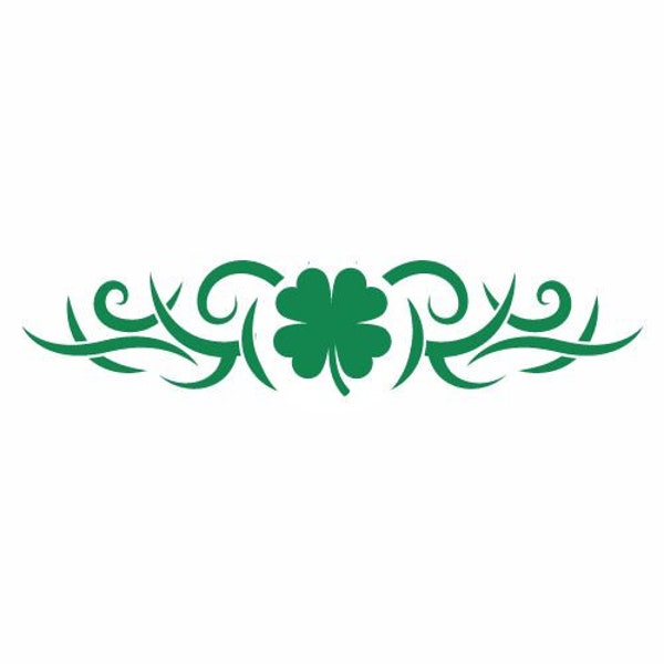 Irish Clover Vinyl Decal Sticker