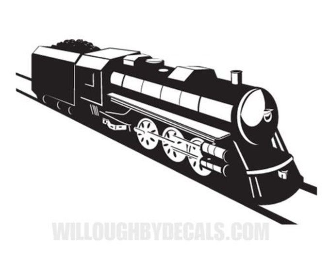 Train Vinyl Decal Sticker