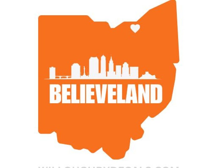 Cleveland Ohio Vinyl Decal Sticker