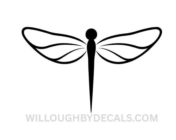 Dragonfly Vinyl Decal Sticker