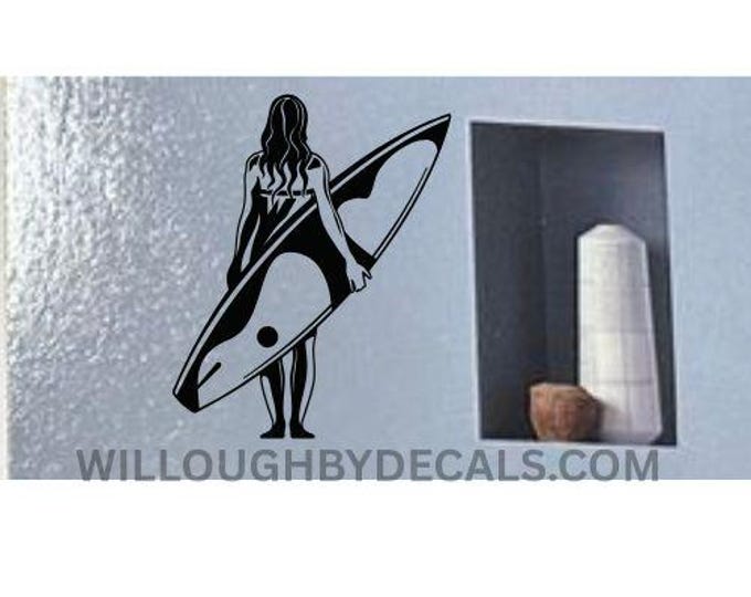 Paddle Board Vinyl Decal Sticker