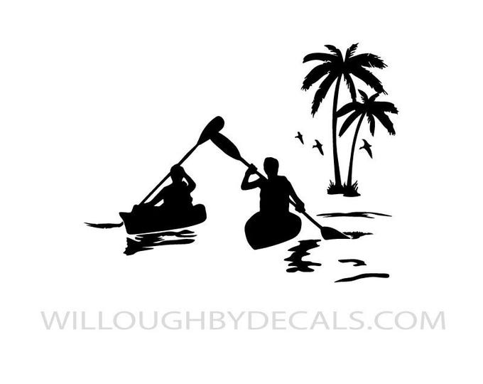 Kayak Vinyl Decal Sticker