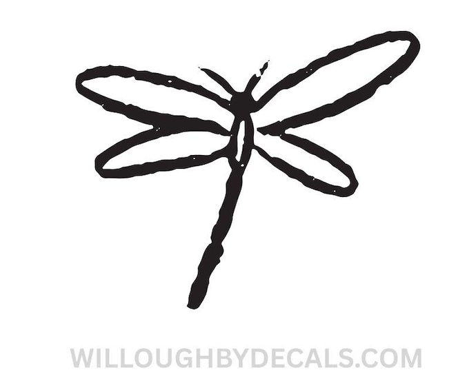 Dragonfly Vinyl Decal Sticker
