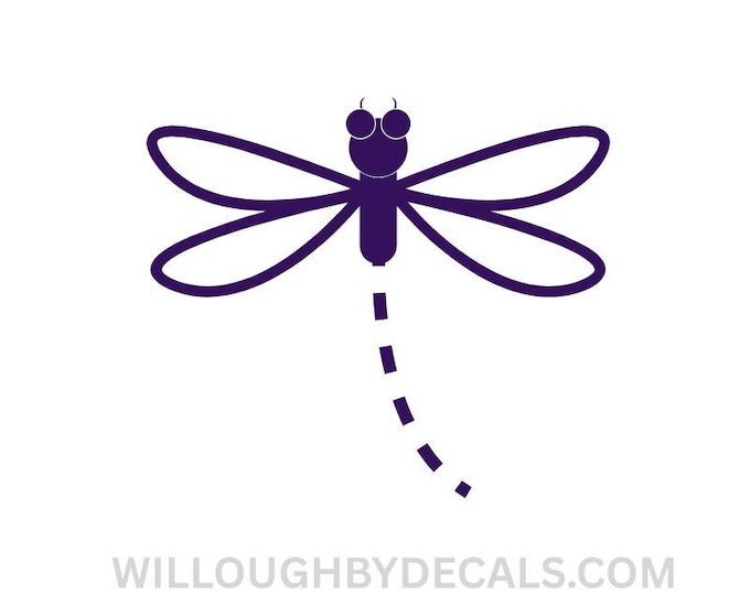 Dragonfly Vinyl Decal Sticker