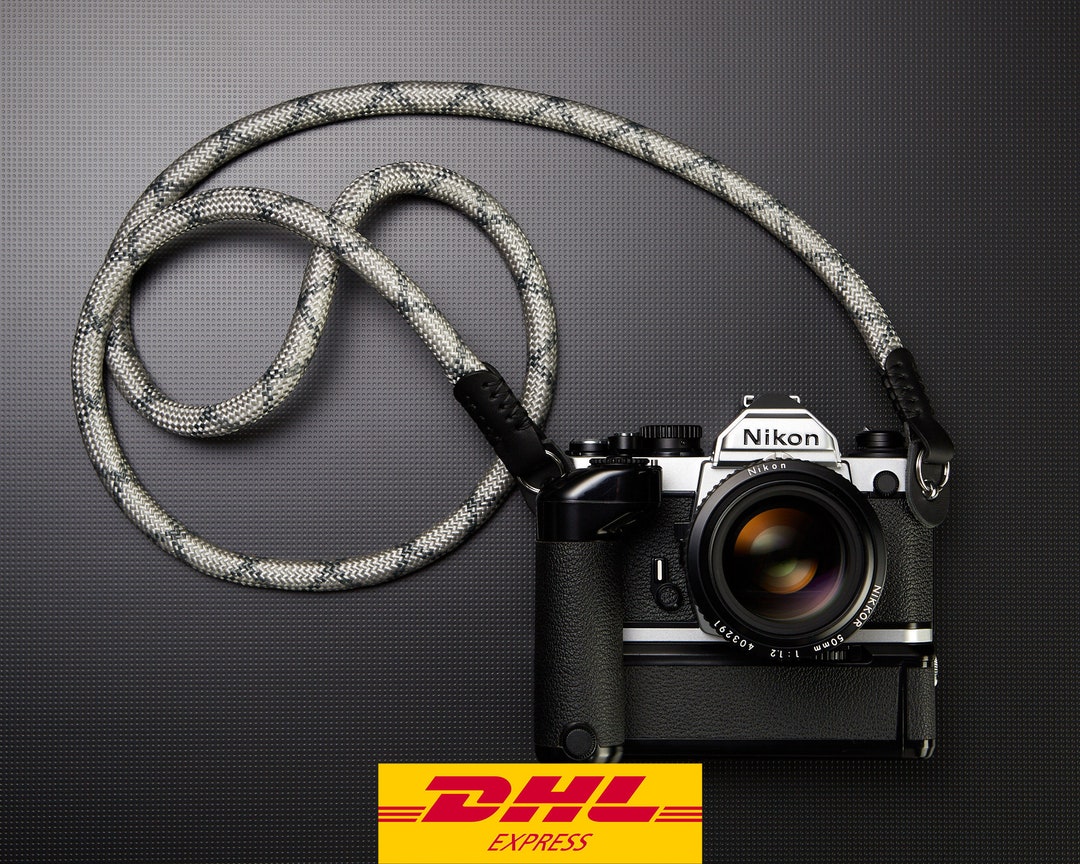11mm Climbing Rope Camera Strap chrome Python Free DHL Etsy