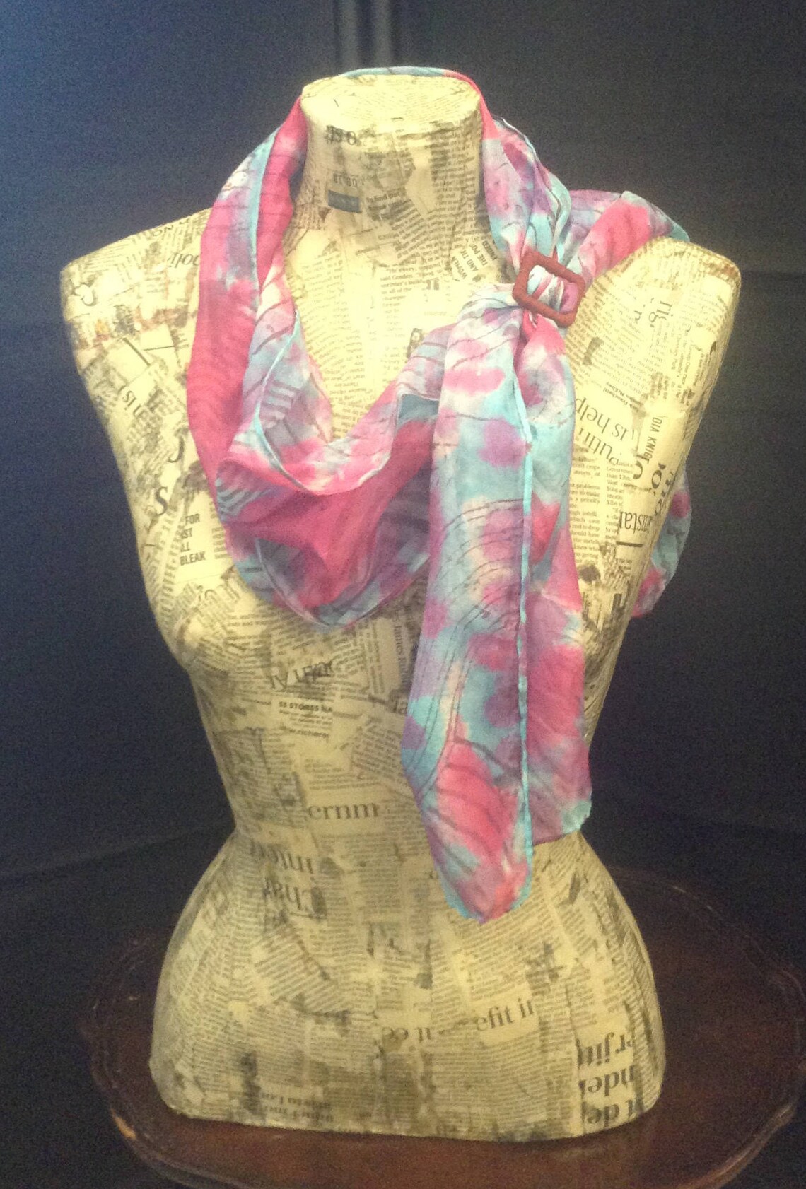 Small Rectangular Scarf Ring Scarf Holder Scarf Slider or Etsy