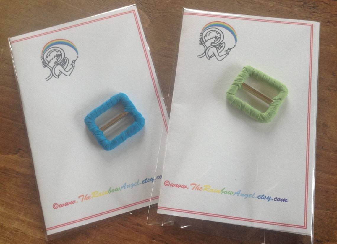 Small Rectangular Scarf Ring Scarf Holder Scarf Slider or Etsy