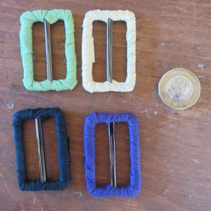 Medium rectangular scarf ring