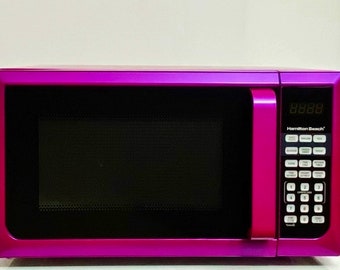 Purple Pearl Crush Hamilton Beach Microwave Oven Purple Pearl