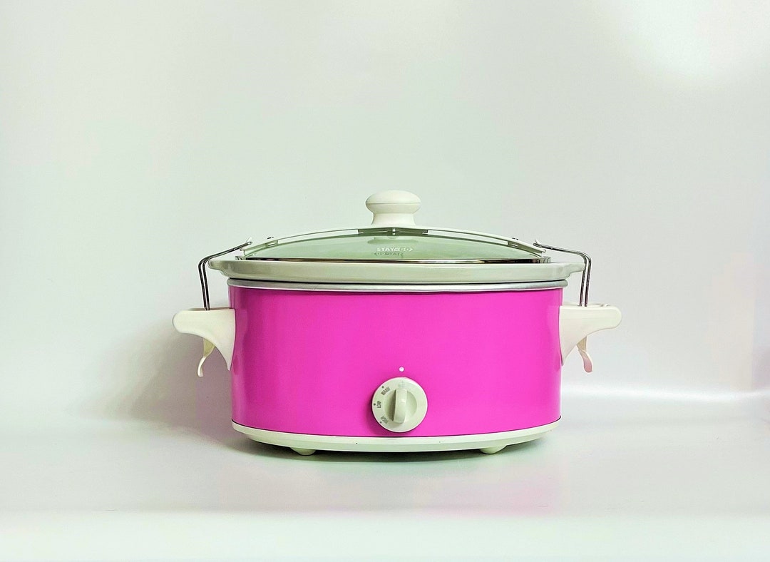 Bubblegum Pink Hamilton Beach Crock Pot Pink Crock Pot Pink Etsy