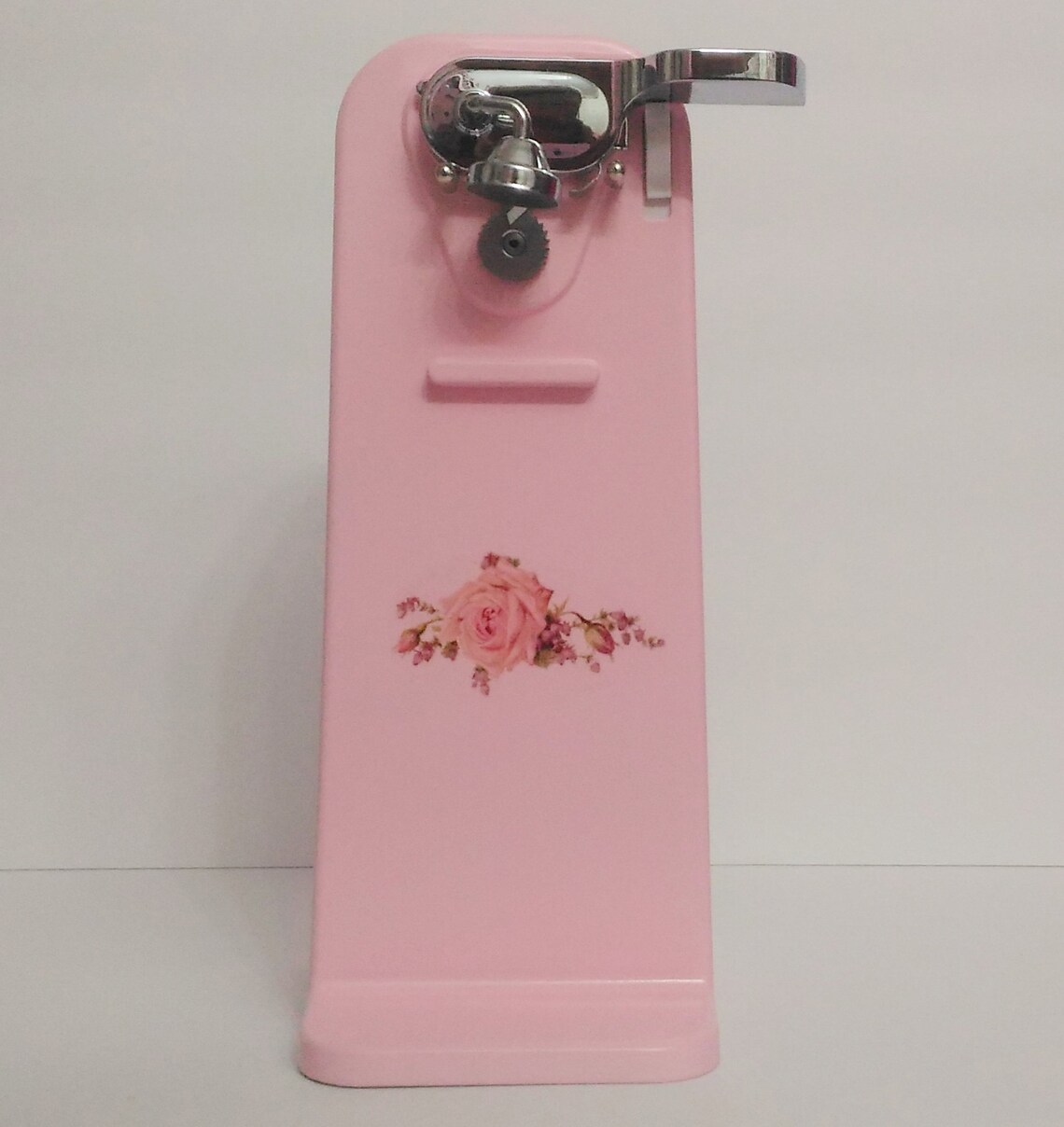 Pink Cuisinart Electric Tall Can Opener Pink Shabby Roses Etsy