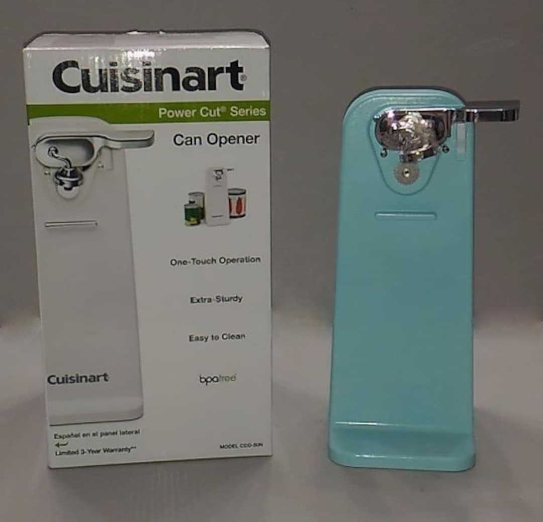 Kitchen Mama - Yes You Can Auto-Stop Electric Can Opener - Working Teal  Color