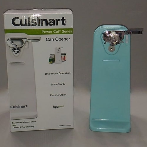 Aqua Sky Blue Cuisinart Electric Tall Can Opener Aqua Sky Etsy