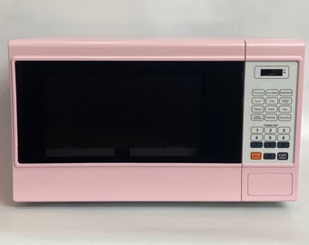 Pink Magic Chef Microwave, Pink Kitchen, Pink Microwave, Pink Appliances, Magic Chef 1.3 Cubic Feet 1000 Watts