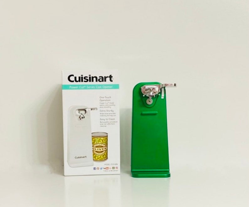 Emerald Green Cuisinart Electric Tall shops Can Opener, Emerald Green KitchenAid, Emerald Green Appliances, Emerald Green Can Opener