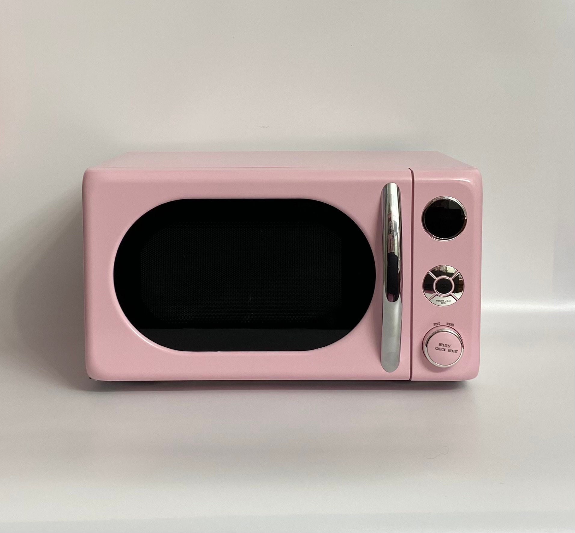Pink Retro and Chrome Microwave, Pink Retro Microwave, Pink Kitchenaid,  Pink Appliances, Pink Shabby Chic, Pink Retro Kitchen Appliances 