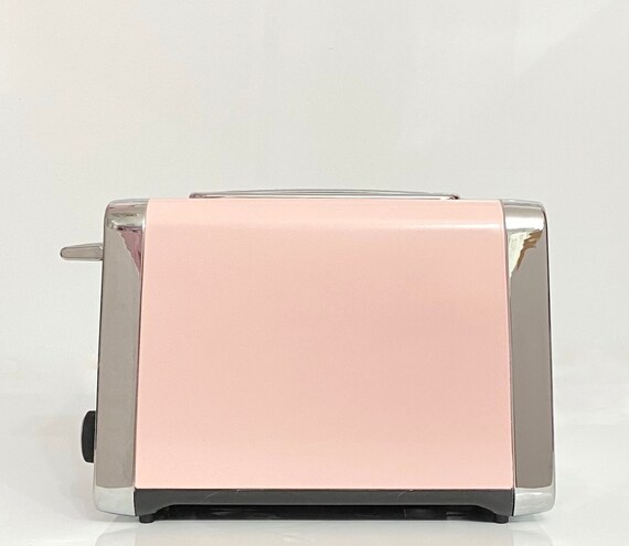 Light Blush Pink Retro Chrome Microwave, Blush Pink Retro Microwave, Light  Blush Pink Appliances, Light Blush Pink Retro Kitchen Appliances 