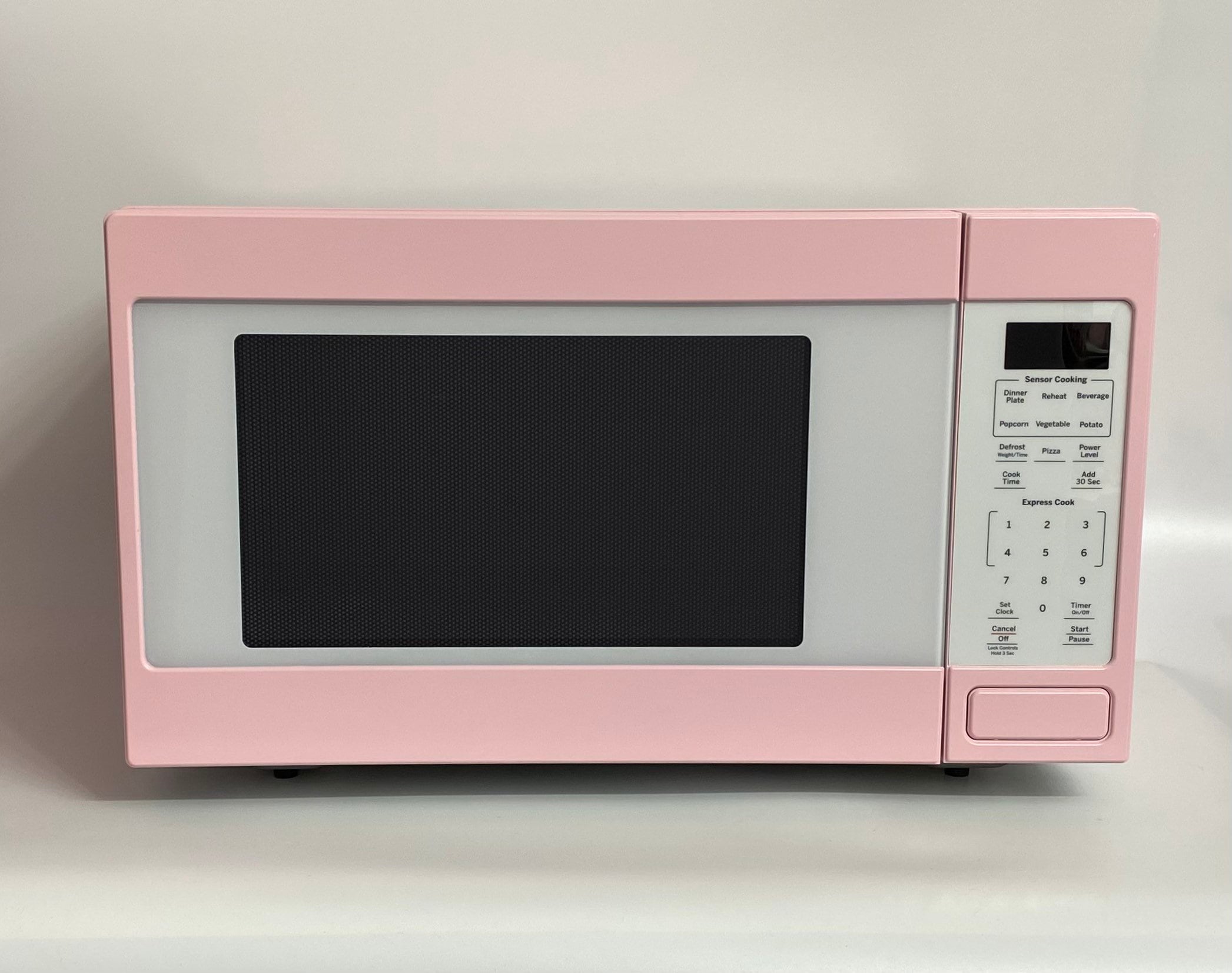 Microondas rosa  Microondas, Comercio tradicional, Seguridad en la cocina