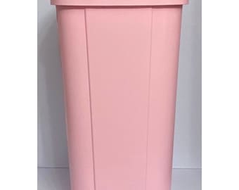Pattumiera rosa da 13,3 galloni, Pattumiera rosa, Pattumiera rosa, Pattumiera rosa pesante, Cucina rosa