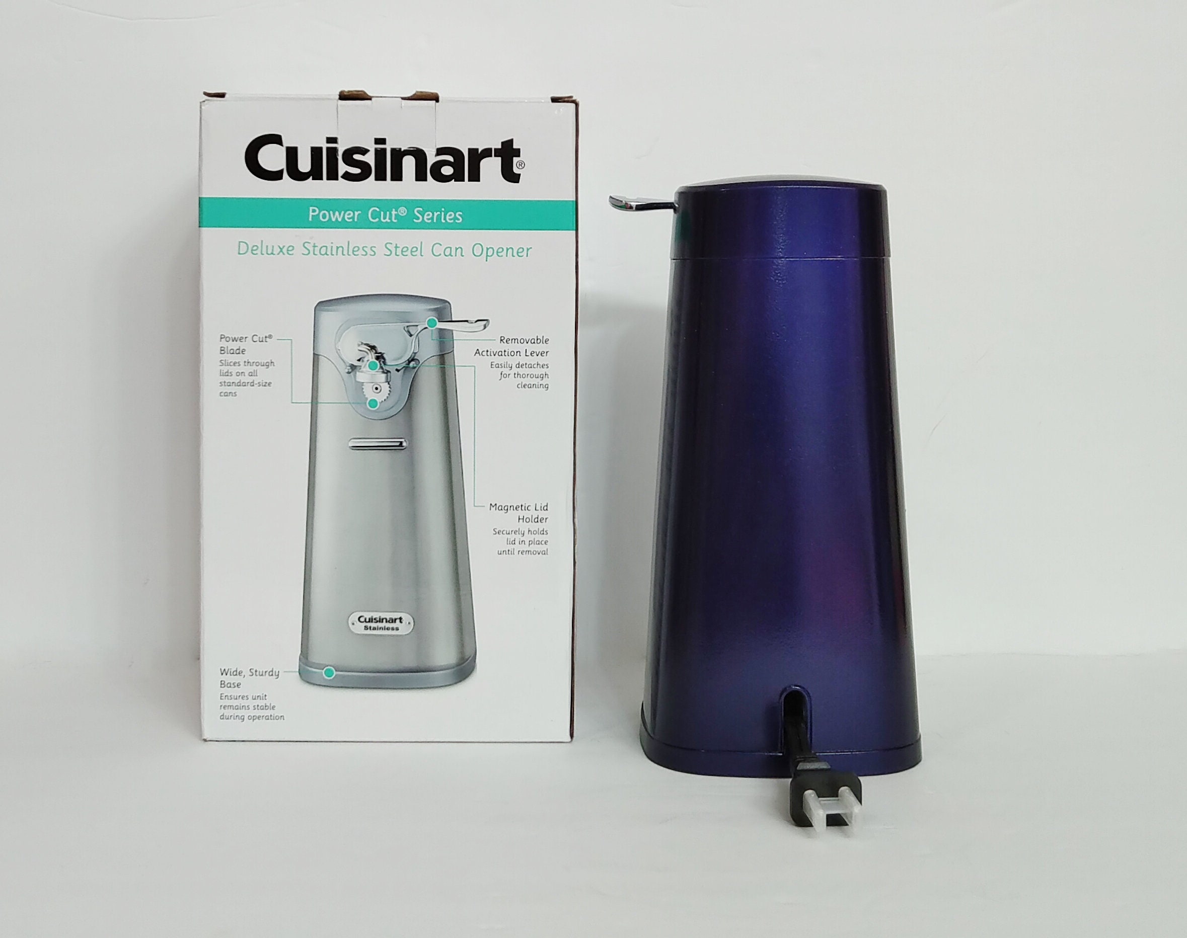 Cuisinart SCO-60 Deluxe Stainless Steel Electric Can Opener Tested Works