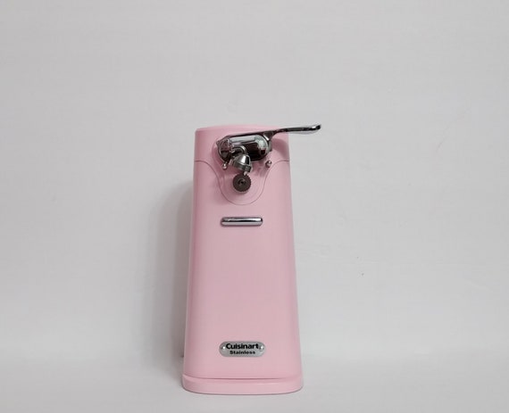 Pink Cuisinart Deluxe Electric Can Opener , Cuisinart Deluxe Electric Can  Opener, Cuisinart Appliances, Heavy Duty Cuisinart Can Opener 