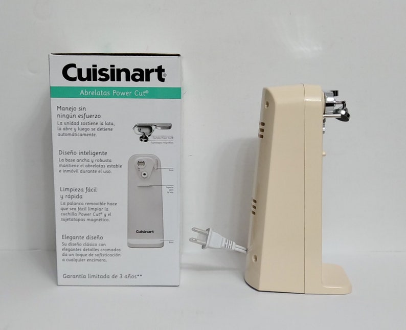 Smeg Cream Cuisinart Electric Tall Can Opener Cream Kitchen Etsy
