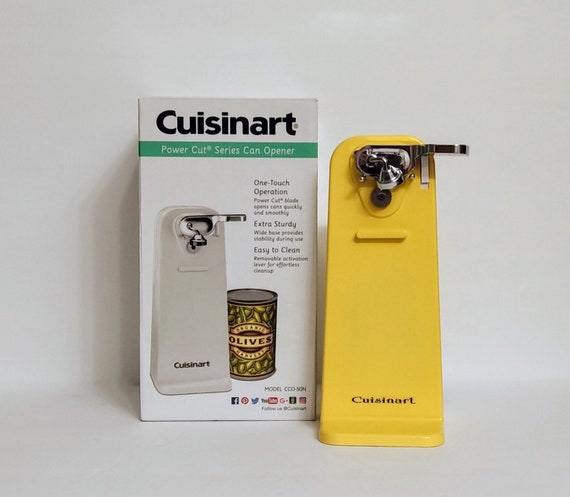 Majestic Yellow Cuisinart Electric Tall Can Opener , Majestic