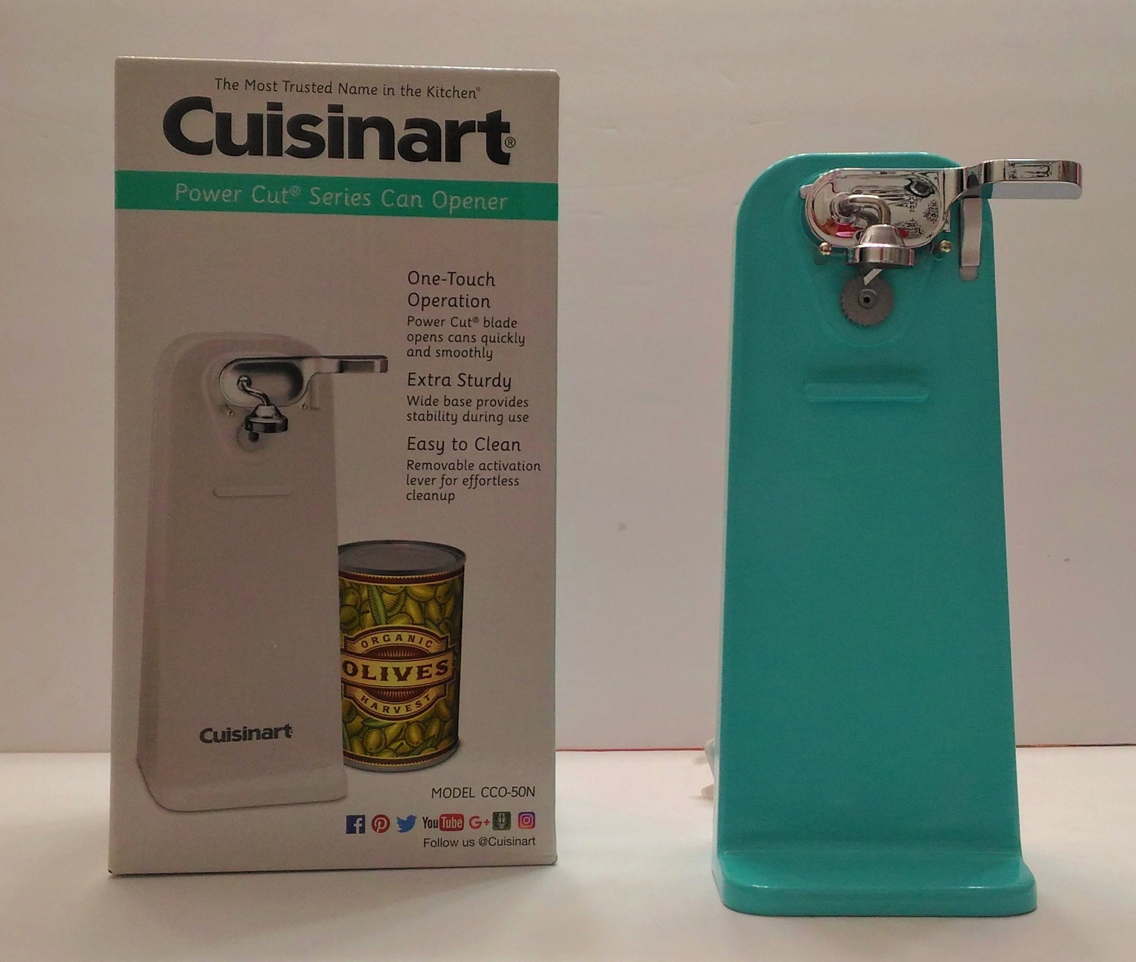 Kitchen Selectives Colors Aqua Teal Electric Can Opener