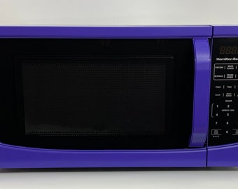 Forno a microonde Purple Hamilton Beach, Forno a microonde Purple, Elettrodomestici Grape, Elettrodomestici Purple, Kitchenaid Purple, Forno a microonde da 1,6 1100 Watt