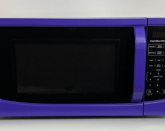 Purple Hamilton Beach Microwave, Purple Microwave, Grape Appliances, Purple Appliances, Purple Kitchenaid, 1.6 1100 Watt Microwave