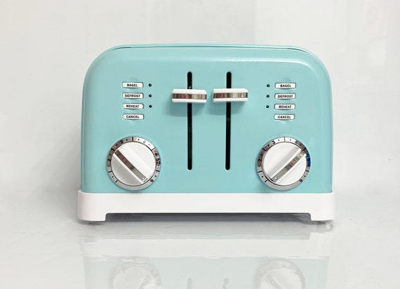 Aqua Sky Retro Style Cuisinart Toaster , Cuisinart Toaster, 4 Slice  Toaster, Aqua Sky Appliances, Aqua Sky Kitchenaid 