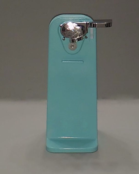 Aqua Sky Blue Cuisinart Electric Tall Can Opener , Aqua Sky