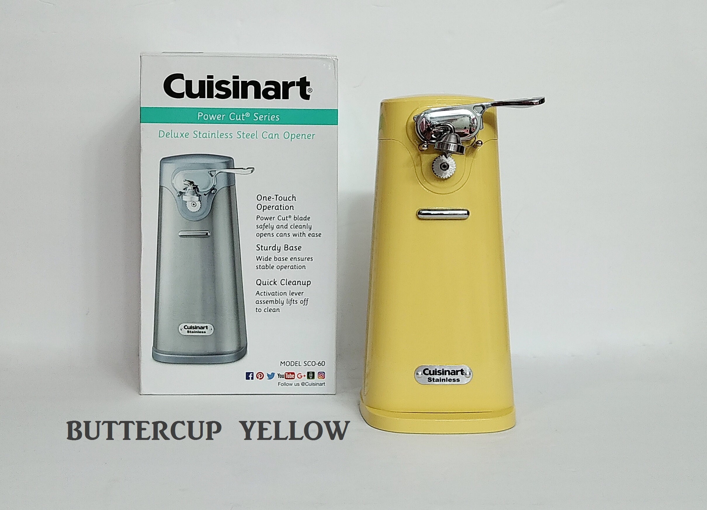 Cuisinart - Deluxe Can Opener - White