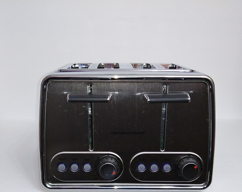 Navy Blue Retro Style Toaster Navy Blue Toaster 4 Slice Etsy