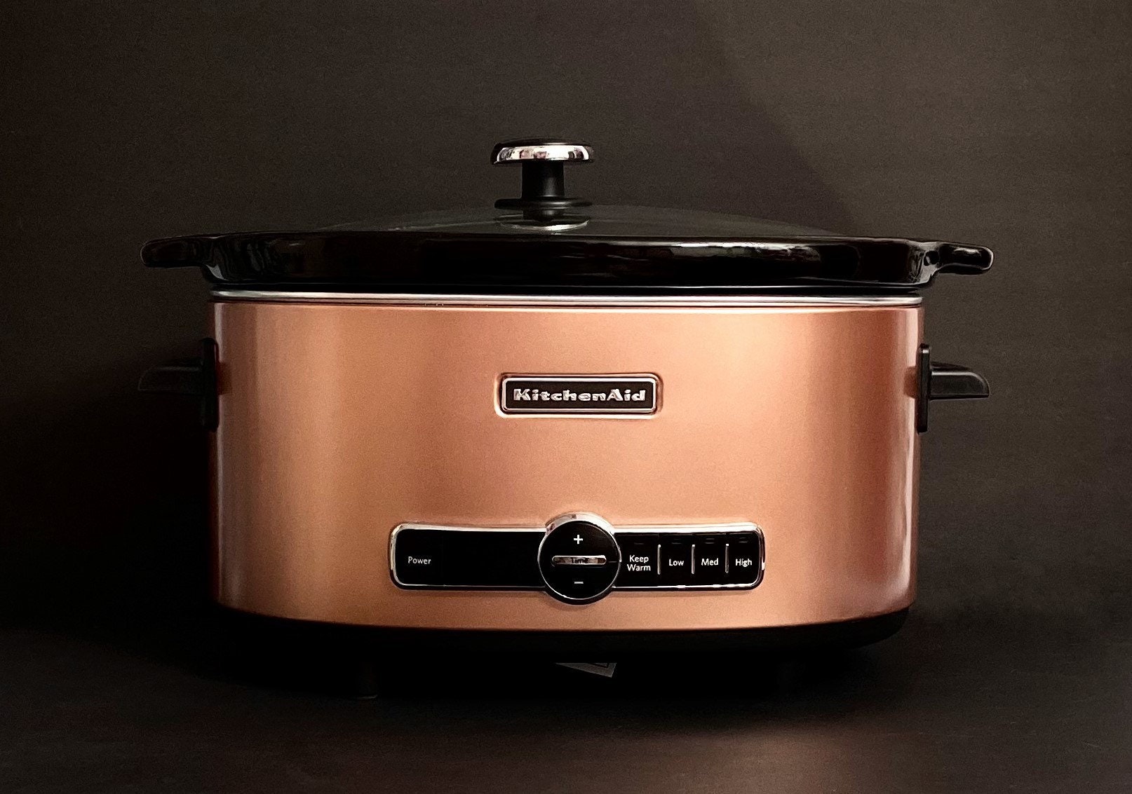 Crockpot 3 Quart Classic Slow Cooker Manual Control, Rose Copper