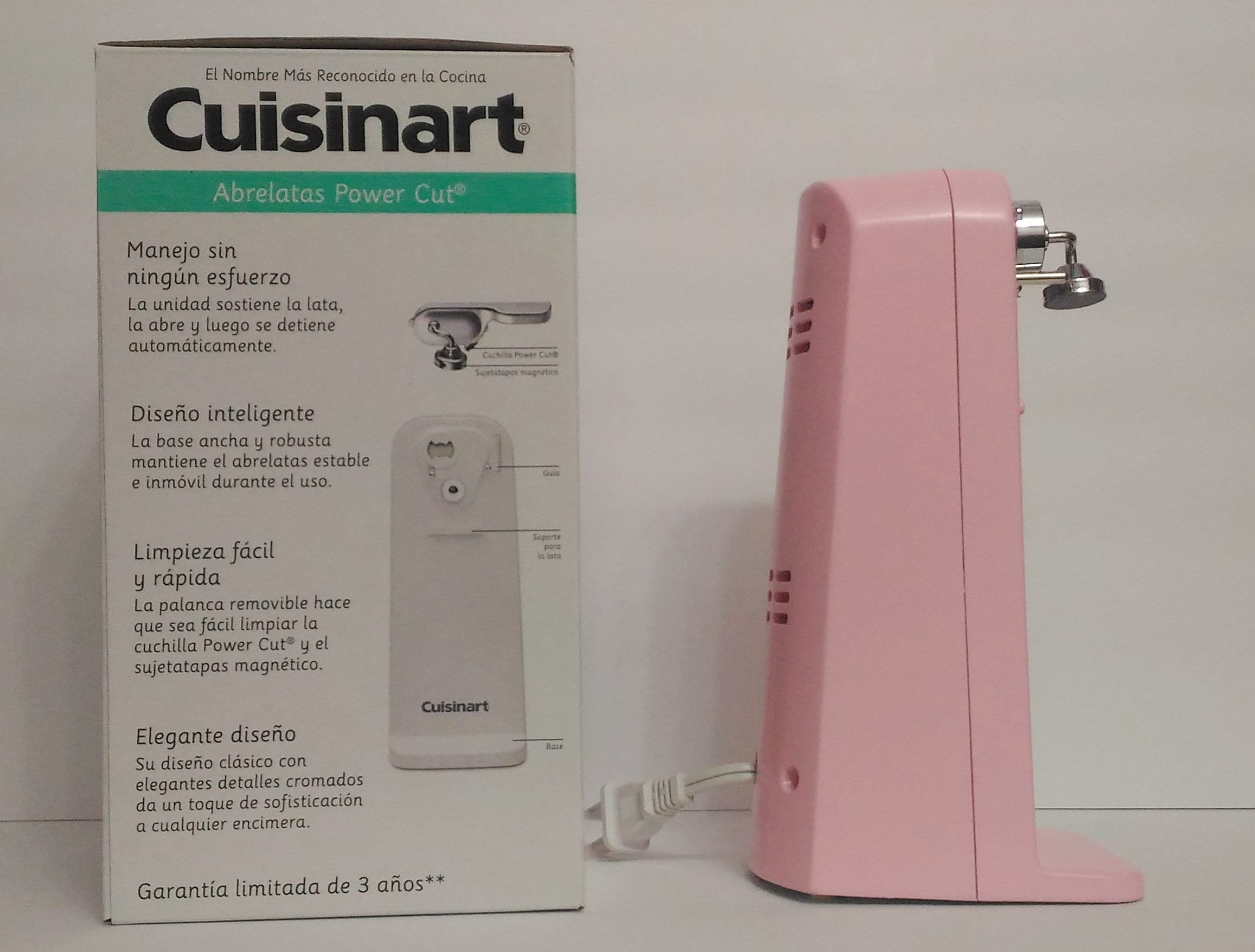 Pink Cuisinart Electric Tall Can Opener Pink Shabby Roses -  Norway