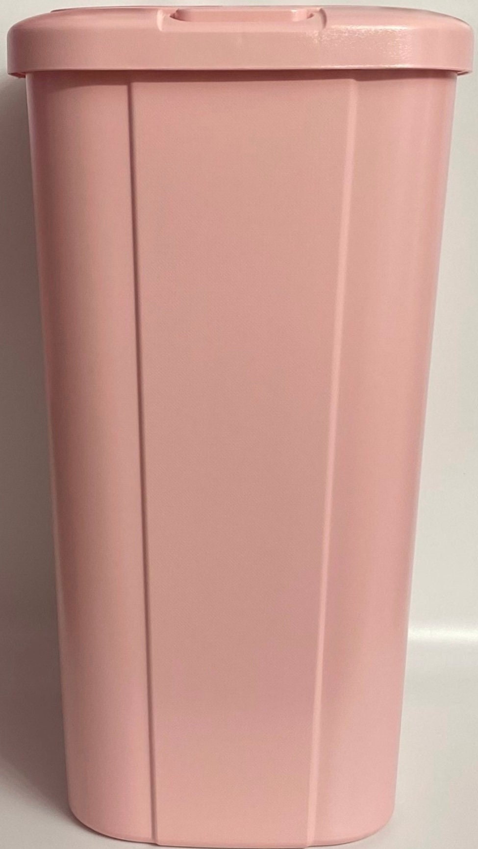 Pink 13.3 Gallon Hefty Trash Can, Pink Trash Can, Pink Garbage Can