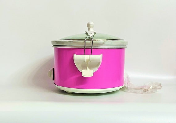 Bubblegum Pink Hamilton Beach Crock Pot , Pink Crock Pot, Pink Slow Cooker,  Shabby Chic Pink Kitchen, Only One Available -  Israel