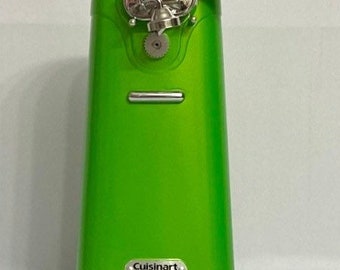 Apriscatole elettrico Deluxe Cuisinart color verde mela caramellato, Apriscatole elettrico Deluxe Cuisinart ...