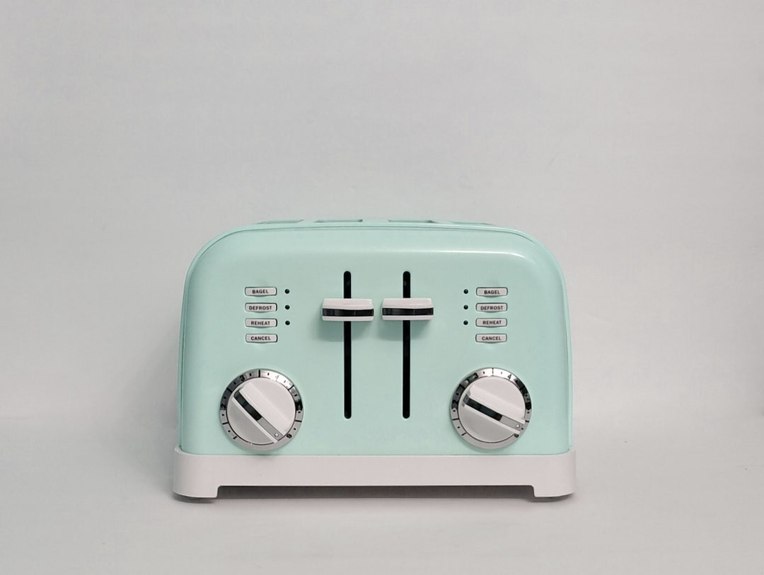 Mint Green Retro Style Cuisinart Toaster ,cuisinart Toaster, 4 Slice
