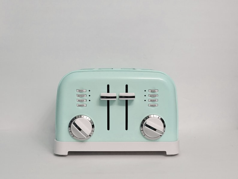 Mint Green Retro Style Cuisinart Toaster cuisinart Toaster 4 Etsy