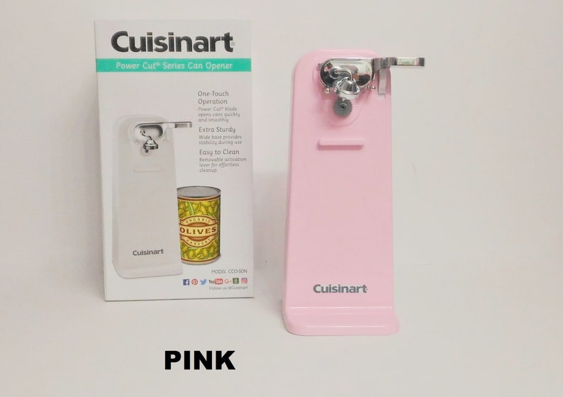 Pink Cuisinart Electric Tall Can Opener Pink KitchenAid Etsy